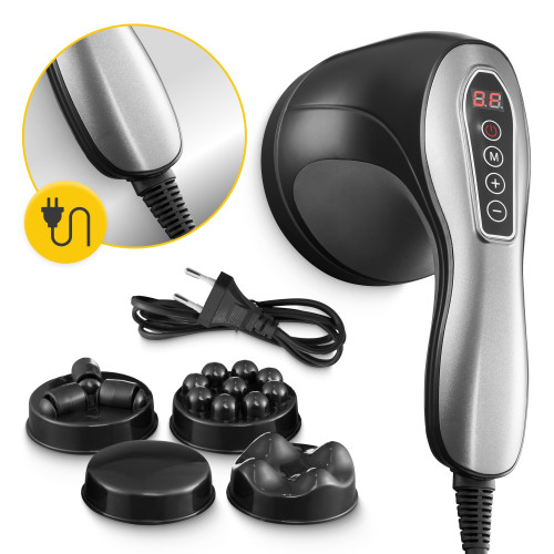 Массажная подушка  4FIZJO Body Shaping 4 в 1 Black - фото №9